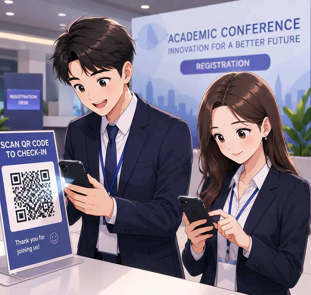 Scan QR code to Check-in. Thank you for joining us. Academic Conference Innovation for a Better Future Registration.